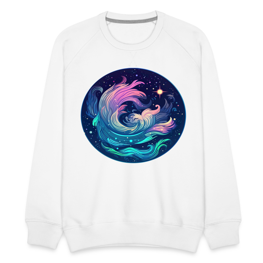 Men’s Magic Aquarius Premium Sweatshirt - white