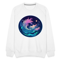 Thumbnail for Men’s Magic Aquarius Premium Sweatshirt - white