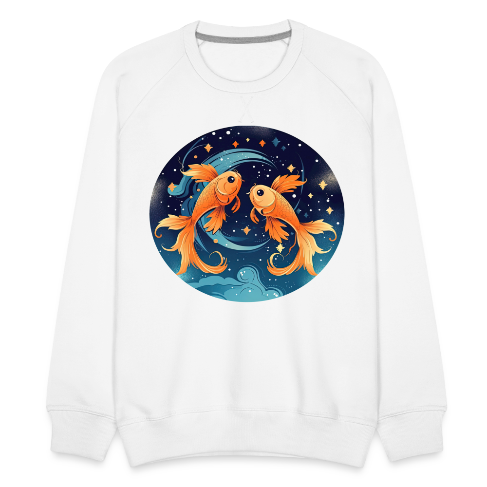 Men’s Magic Pisces Premium Sweatshirt - white