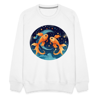 Thumbnail for Men’s Magic Pisces Premium Sweatshirt - white