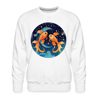 Thumbnail for Men’s Magic Pisces Premium Sweatshirt - white