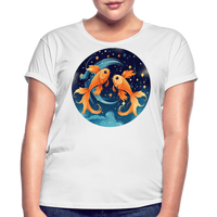 Thumbnail for Women's Magic Pisces Relaxed Fit T-Shirt - white