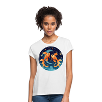 Thumbnail for Women's Magic Pisces Relaxed Fit T-Shirt - white