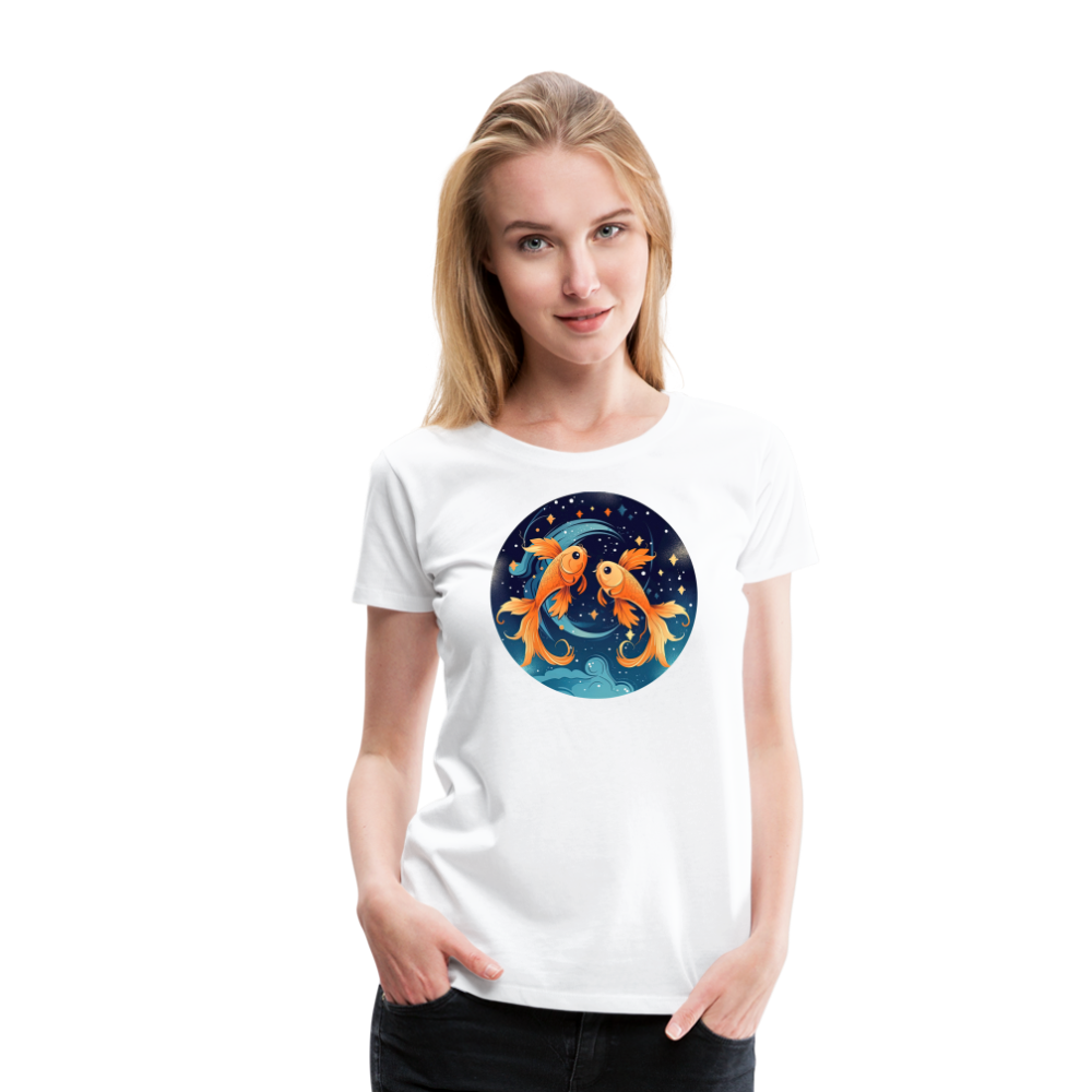 Women’s Magic Pisces Premium T-Shirt - white