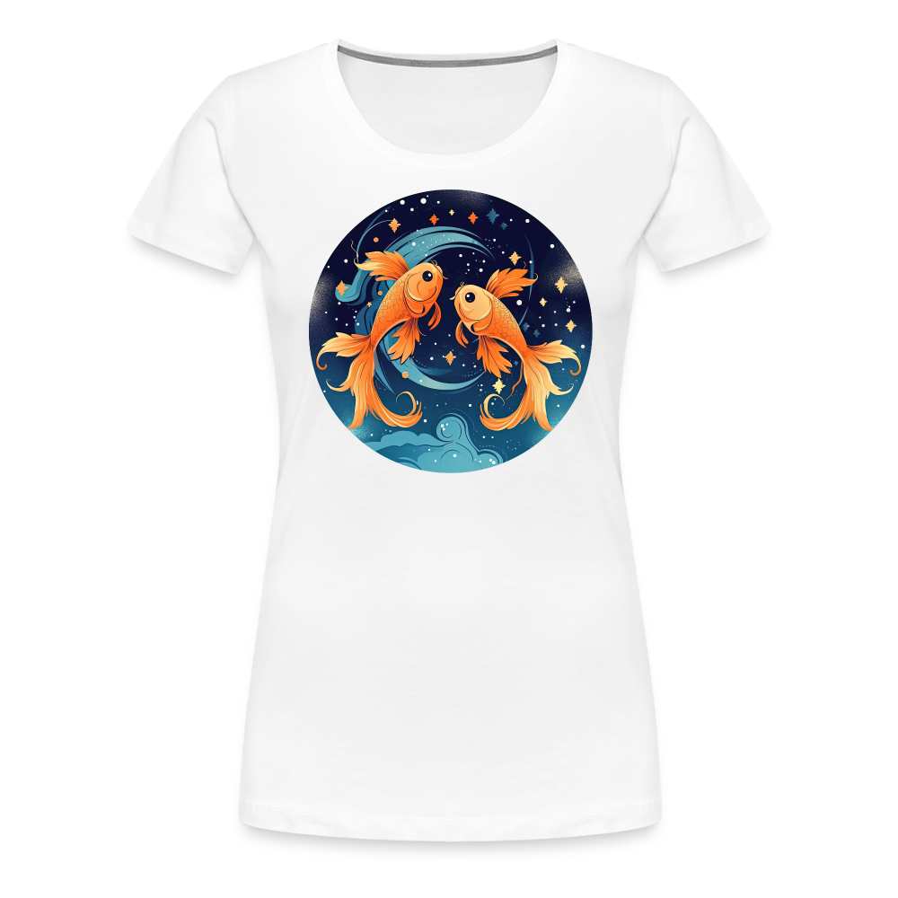 Women’s Magic Pisces Premium T-Shirt - white