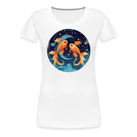 Thumbnail for Women’s Magic Pisces Premium T-Shirt - white