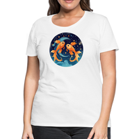 Thumbnail for Women’s Magic Pisces Premium T-Shirt - white