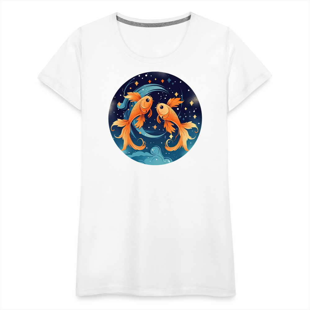 Women’s Magic Pisces Premium T-Shirt - white