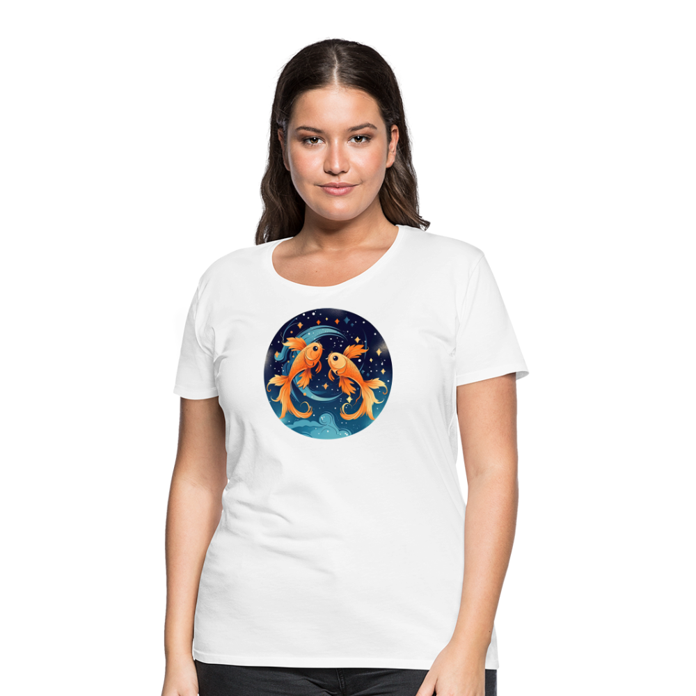 Women’s Magic Pisces Premium T-Shirt - white