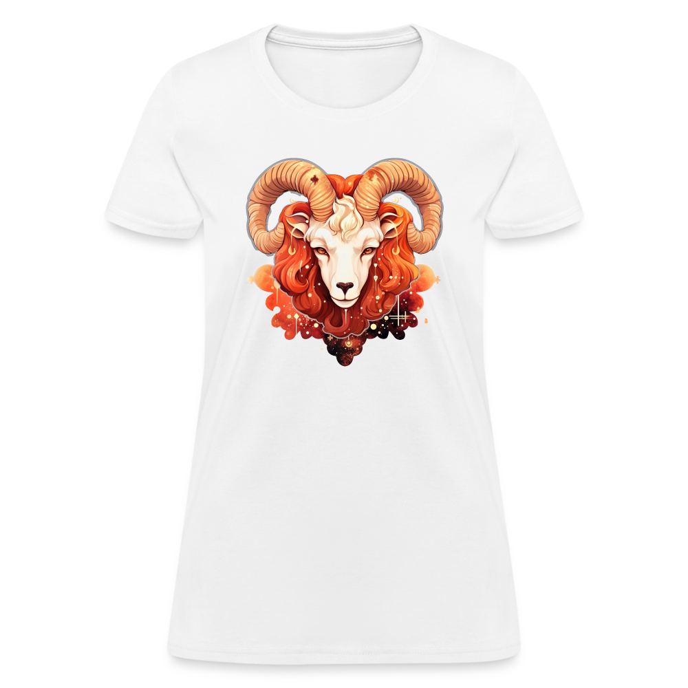 Women's Symbol Aries T-Shirt - white