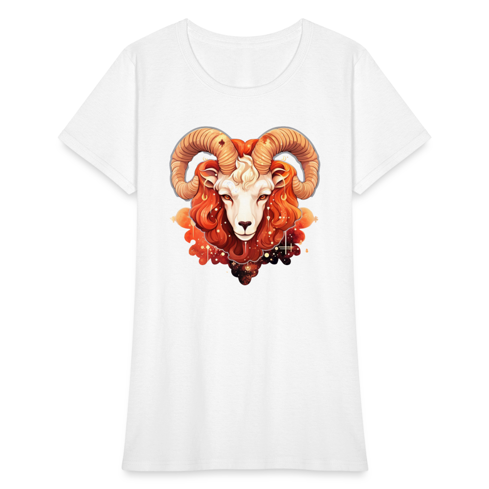 Women's Symbol Aries T-Shirt - white