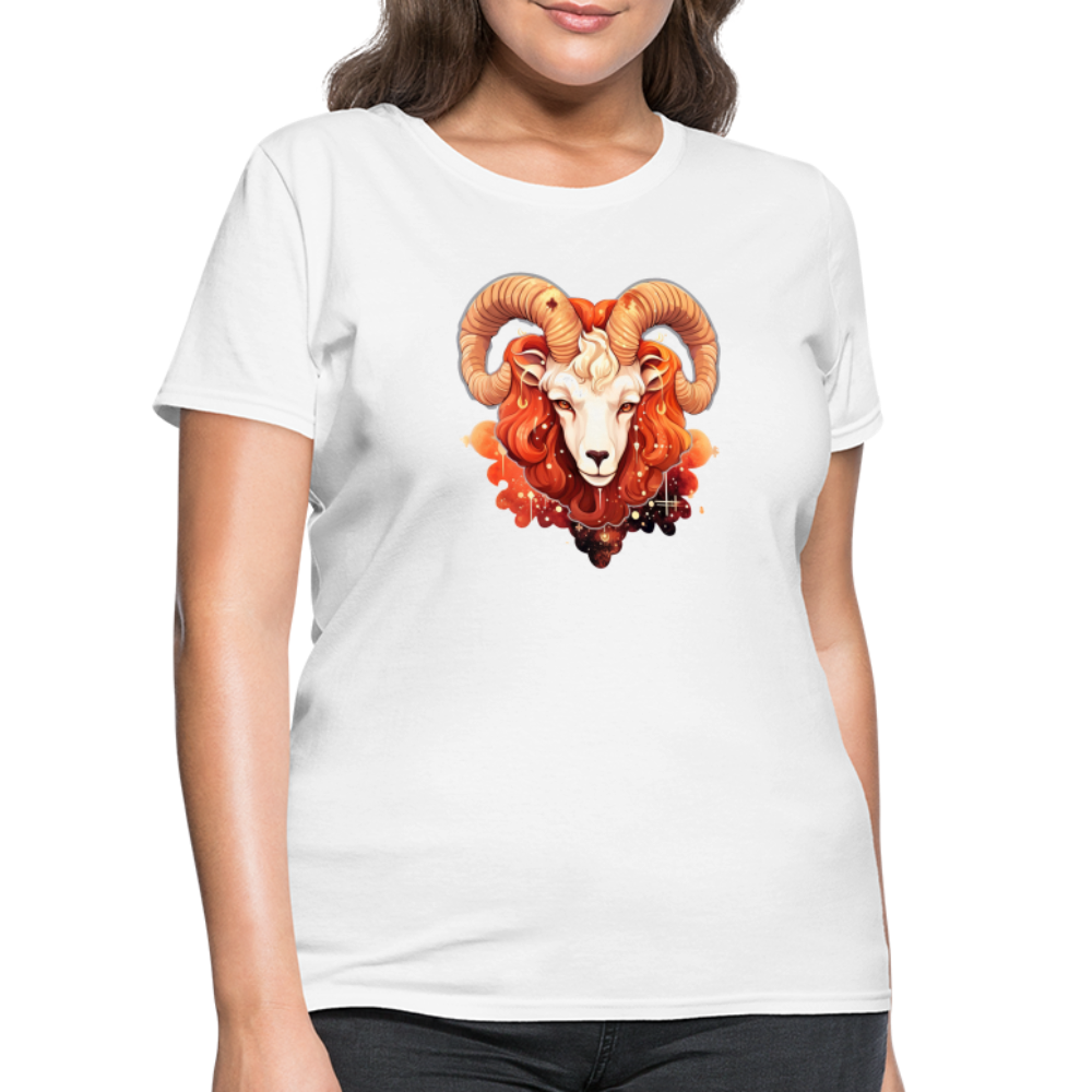 Women's Symbol Aries T-Shirt - white