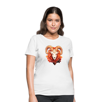 Thumbnail for Women's Symbol Aries T-Shirt - white