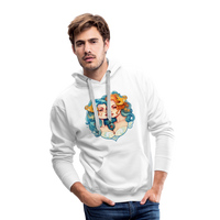 Thumbnail for Men’s Symbol Gemini Premium Hoodie - white