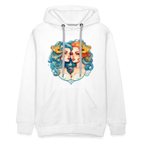 Thumbnail for Men’s Symbol Gemini Premium Hoodie - white