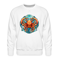 Thumbnail for Men’s Symbol Cancer Premium Sweatshirt - white