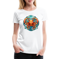 Thumbnail for Women’s Symbol Cancer Premium T-Shirt - white