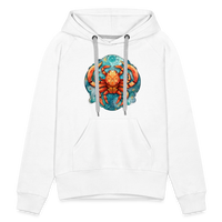 Thumbnail for Women’s Symbol Cancer Premium Hoodie - white