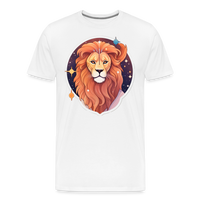 Thumbnail for Men's Symbol Leo Premium T-Shirt - white