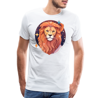 Thumbnail for Men's Symbol Leo Premium T-Shirt - white