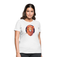 Thumbnail for Women's Symbol Leo T-Shirt - white