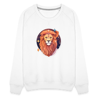 Thumbnail for Women’s Symbol Leo Premium Sweatshirt - white