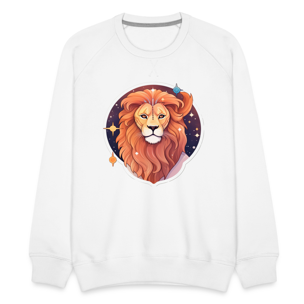 Men’s Symbol Leo Premium Sweatshirt - white