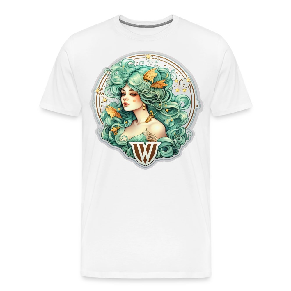 Men's Symbol Virgo Premium T-Shirt - white