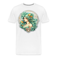 Thumbnail for Men's Symbol Virgo Premium T-Shirt - white