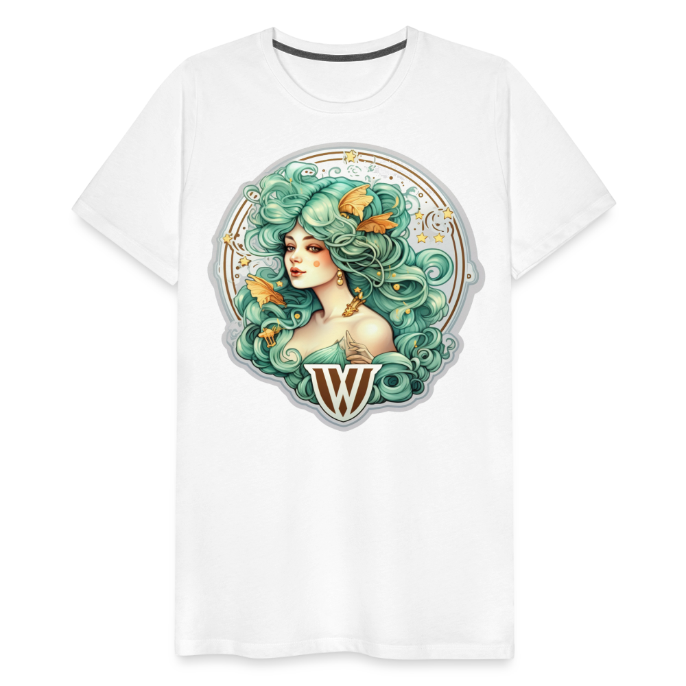 Men's Symbol Virgo Premium T-Shirt - white