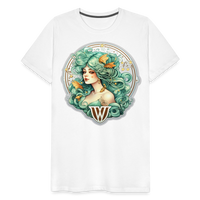 Thumbnail for Men's Symbol Virgo Premium T-Shirt - white