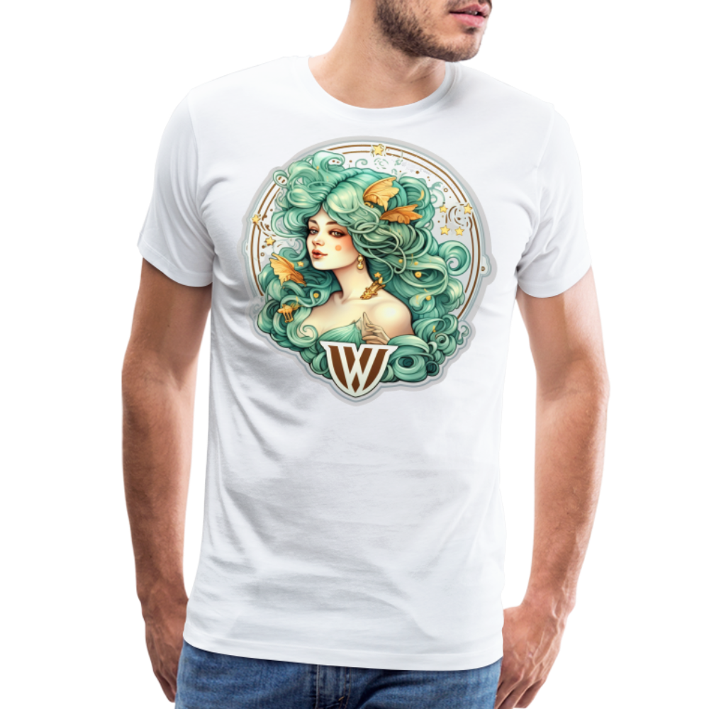 Men's Symbol Virgo Premium T-Shirt - white