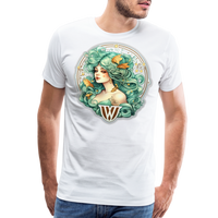 Thumbnail for Men's Symbol Virgo Premium T-Shirt - white