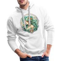 Thumbnail for Men’s Symbol Virgo Premium Hoodie - white