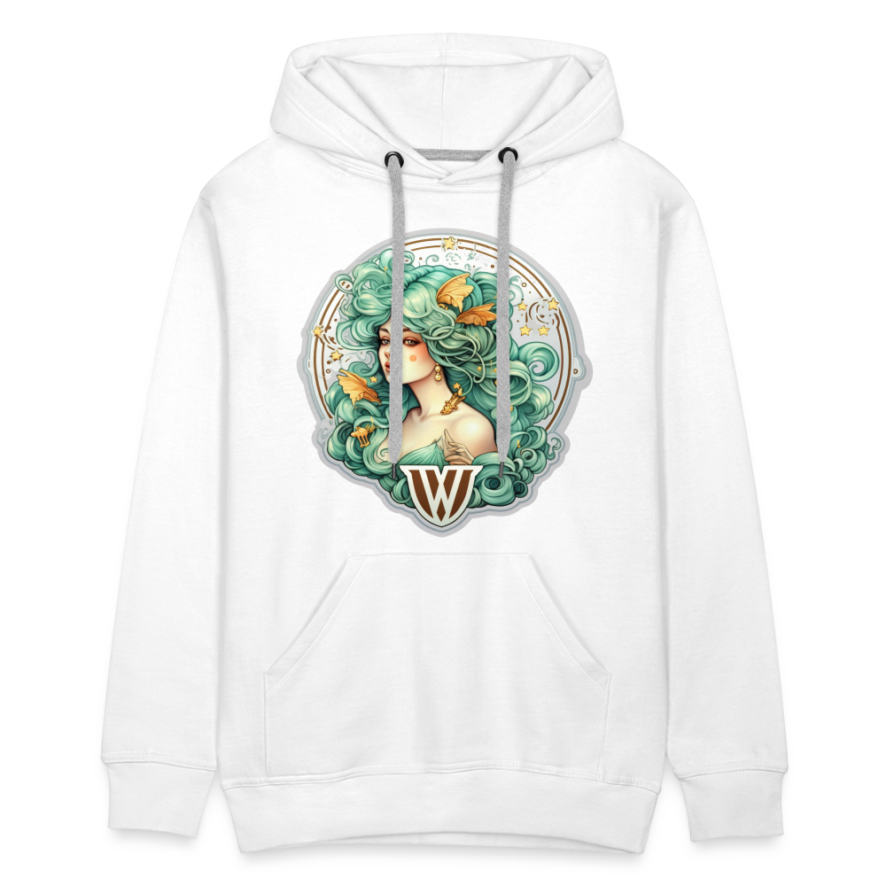 Men’s Symbol Virgo Premium Hoodie - white