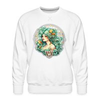 Thumbnail for Men’s Symbol Virgo Premium Sweatshirt - white