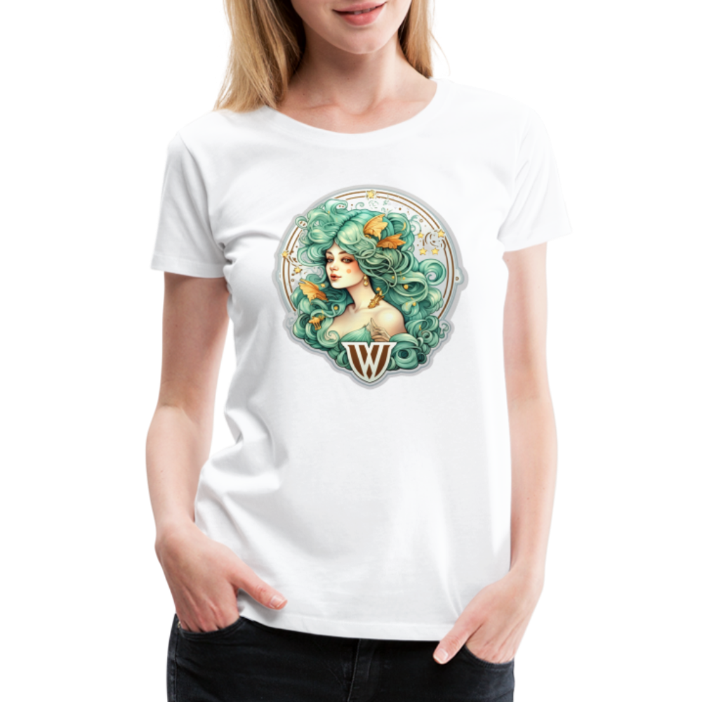 Women’s Symbol Virgo Premium T-Shirt - white