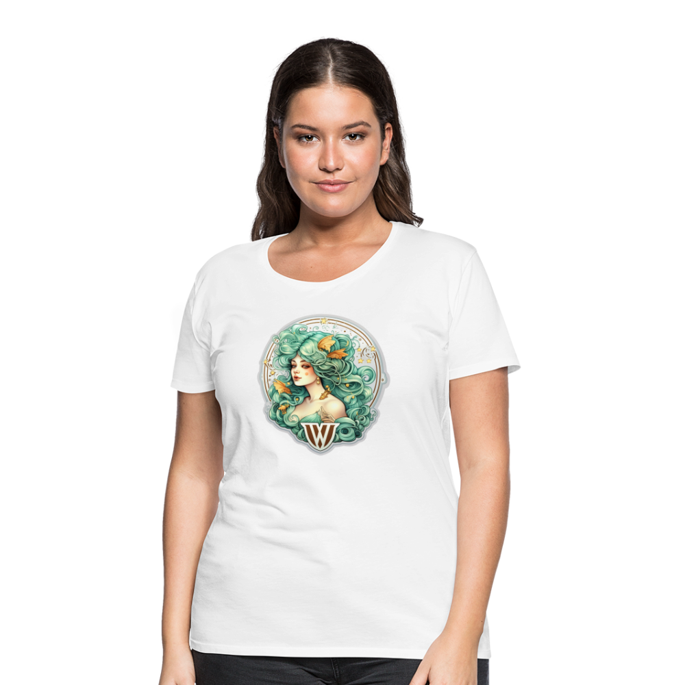 Women’s Symbol Virgo Premium T-Shirt - white