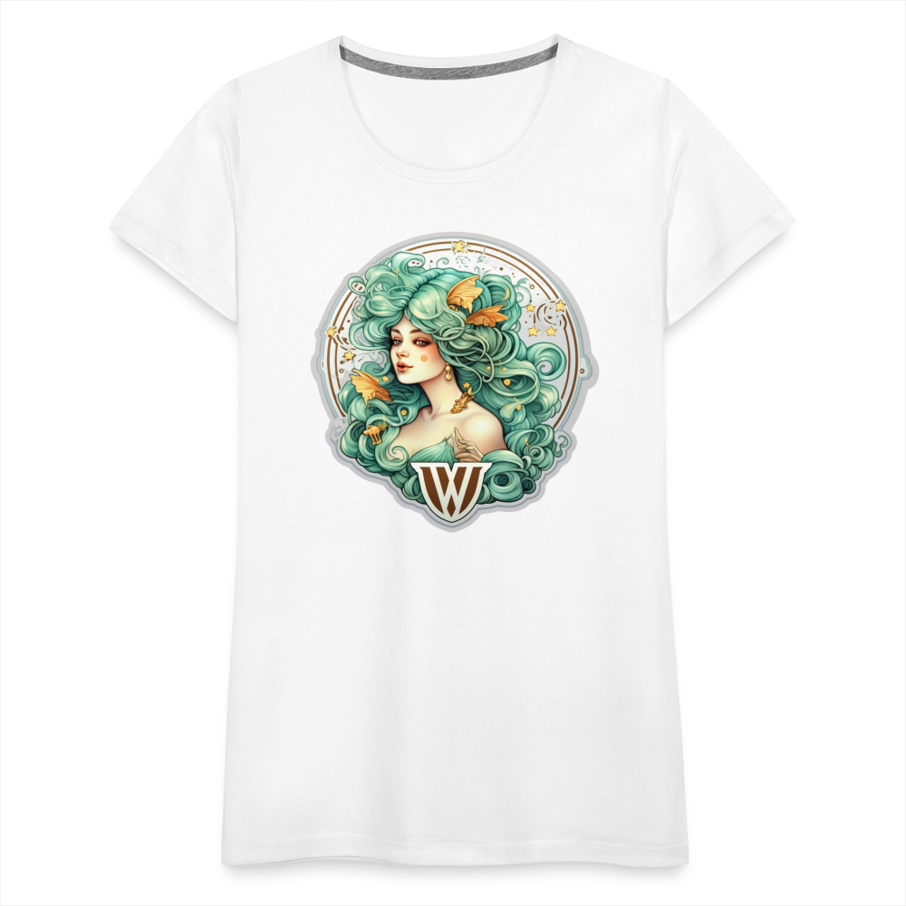 Women’s Symbol Virgo Premium T-Shirt - white