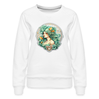 Thumbnail for Women’s Symbol Virgo Premium Sweatshirt - white