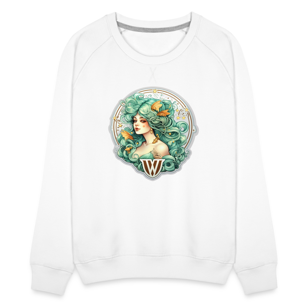 Women’s Symbol Virgo Premium Sweatshirt - white