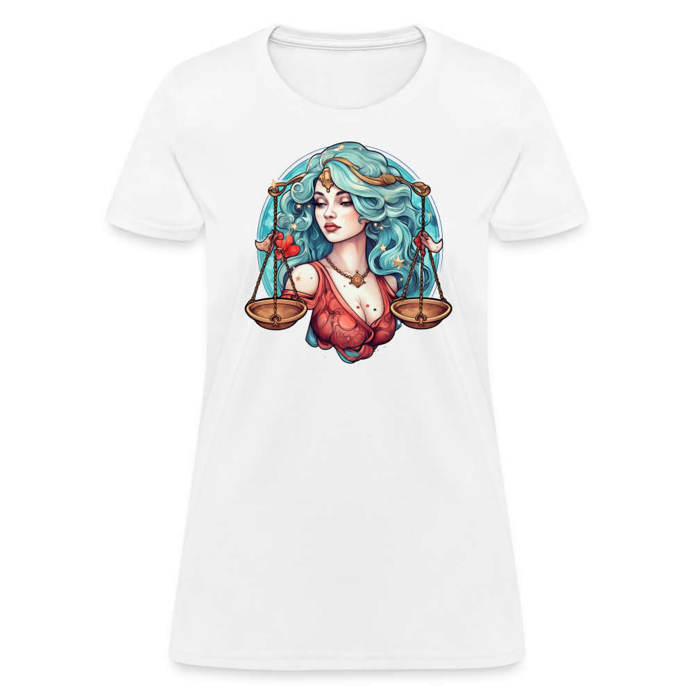 Women's Symbol Libra T-Shirt - white