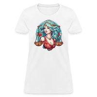 Thumbnail for Women's Symbol Libra T-Shirt - white