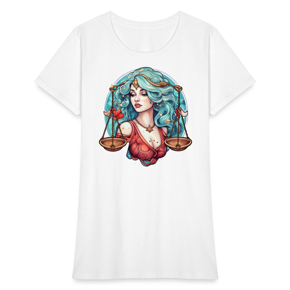 Women's Symbol Libra T-Shirt - white