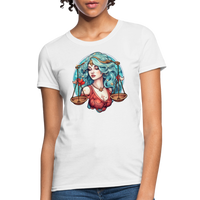 Thumbnail for Women's Symbol Libra T-Shirt - white