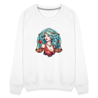 Thumbnail for Women’s Symbol Libra Premium Sweatshirt - white