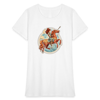 Thumbnail for Women's Symbol Sagittarius T-Shirt - white