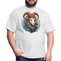 Thumbnail for Men's Symbol Capricorn Classic T-Shirt - white