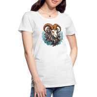 Thumbnail for Women’s Symbol Capricorn Premium T-Shirt - white