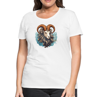 Thumbnail for Women’s Symbol Capricorn Premium T-Shirt - white